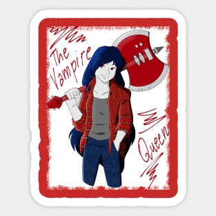 Marceline The Vampire Queen Sticker